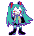 animated drawing of a simple hatsune miku